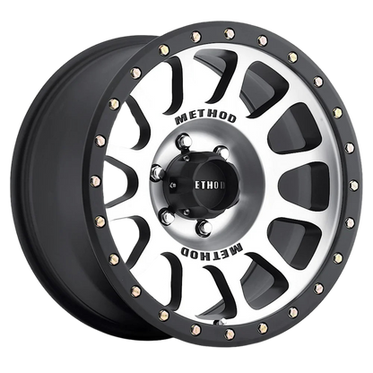 METHOD 305 MACHINED BLACK LIP 6X139.7 R18