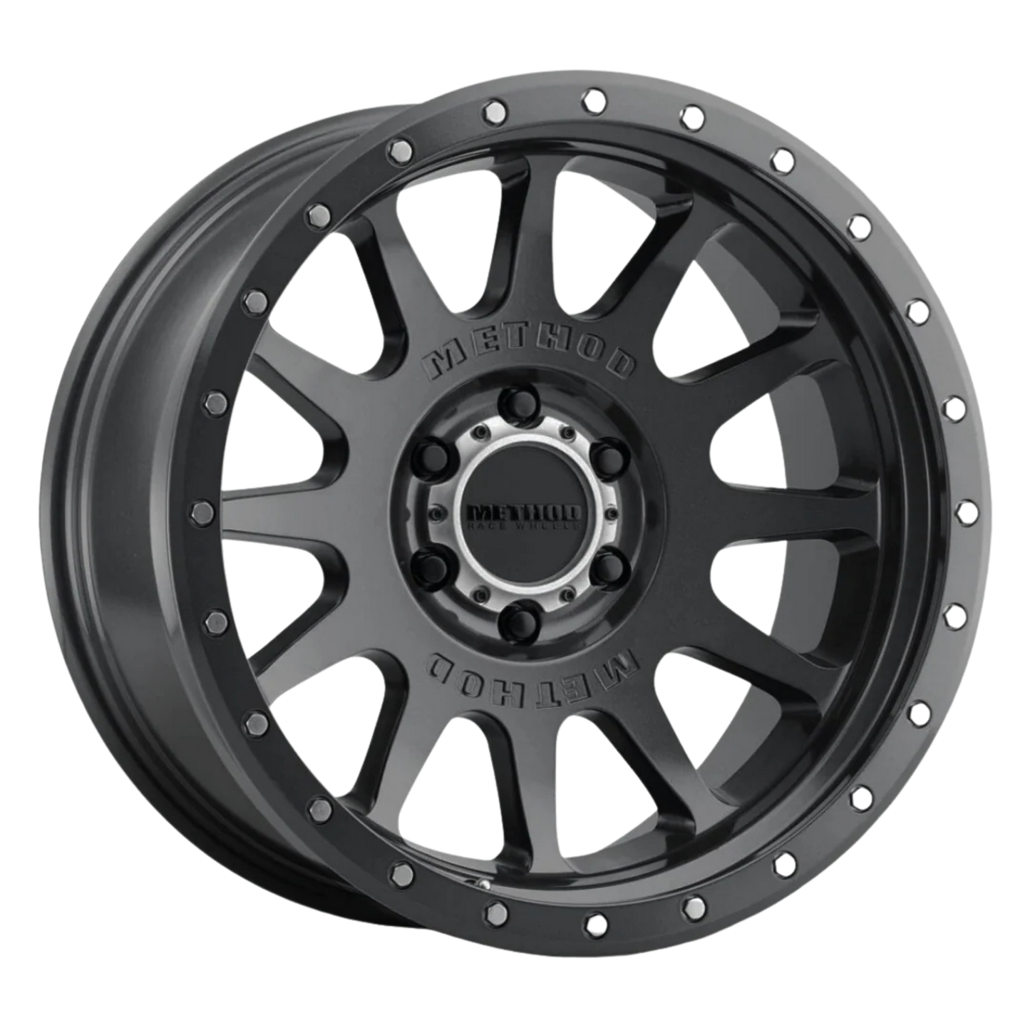 METHOD 605 MATTE BLACK 6X135 R20