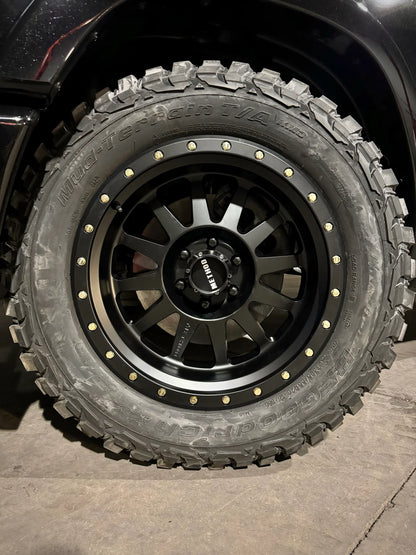METHOD 304 MATTE BLACK 6X139.7 R20