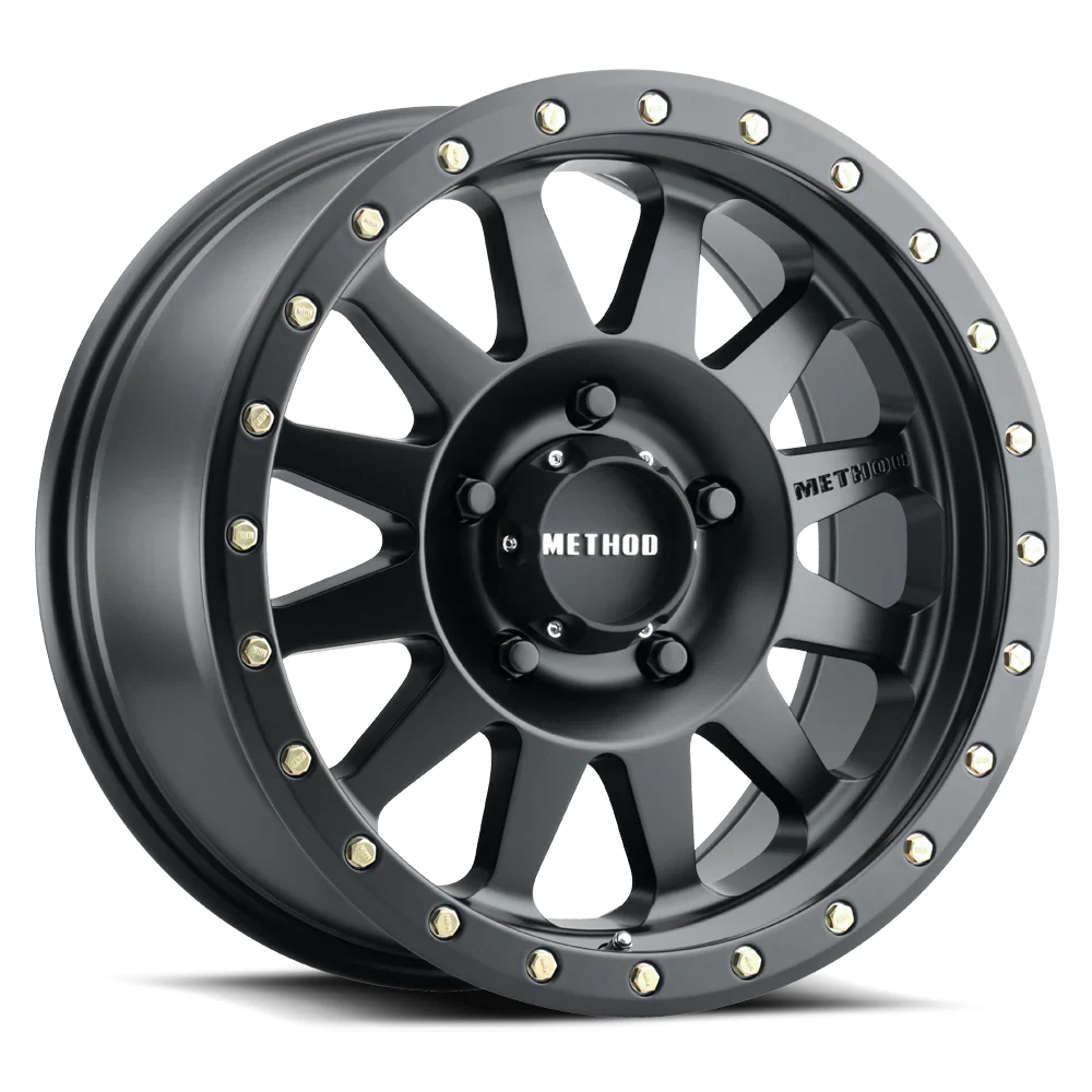 METHOD 304 MATTE BLACK 6X139.7 R20