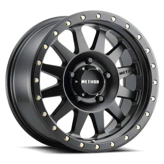 METHOD 304 MATTE BLACK 6X139.7 R20