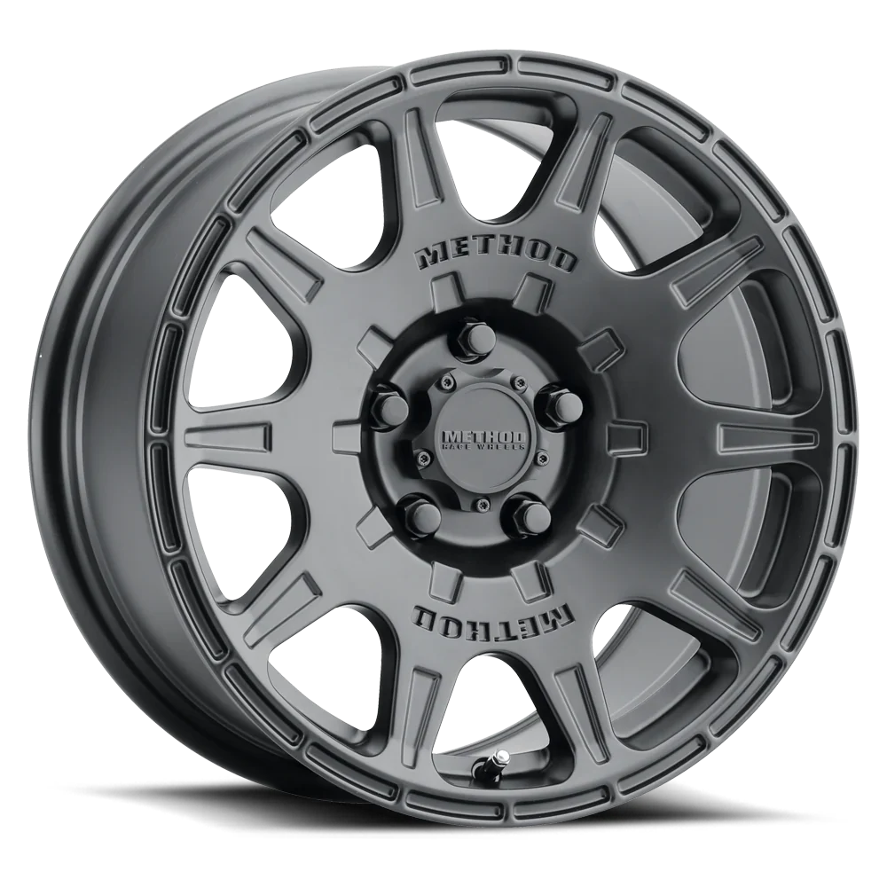 METHOD 502 RALLY MATTE BLACK 5X114