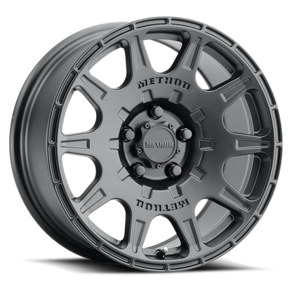 METHOD 502 RALLY MATTE BLACK 5X114