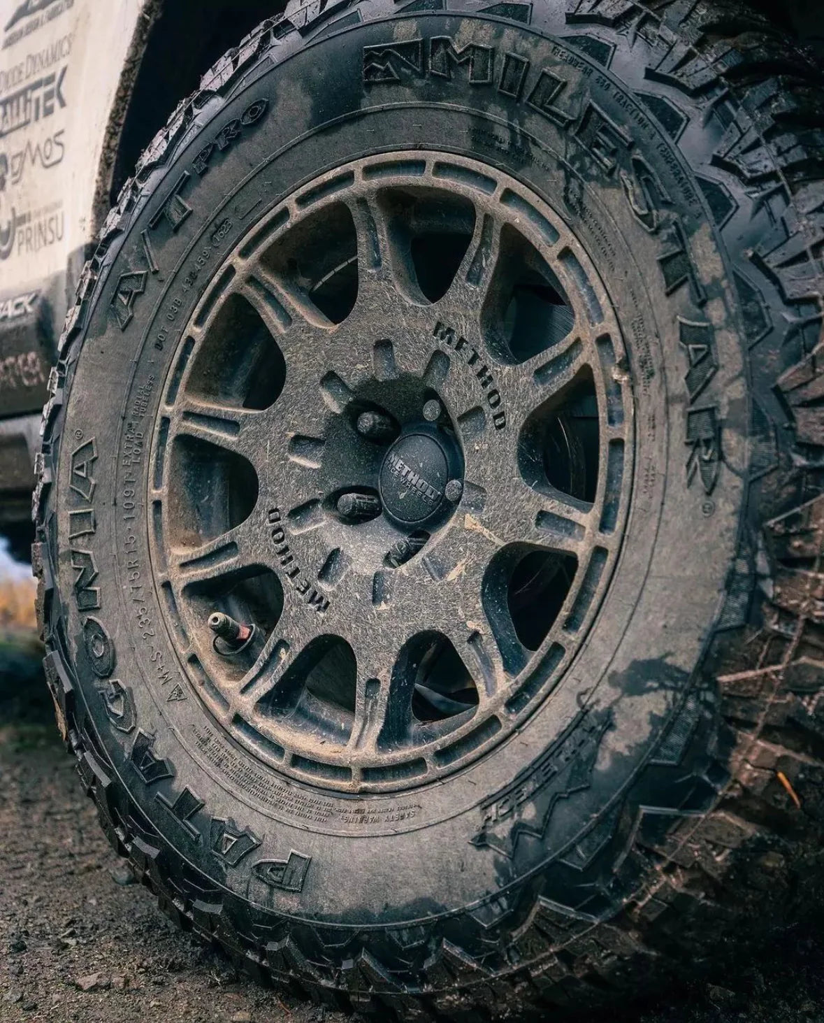 METHOD 502 RALLY MATTE BLACK 5X114
