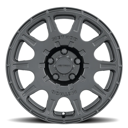 METHOD 502 RALLY MATTE BLACK 5X114
