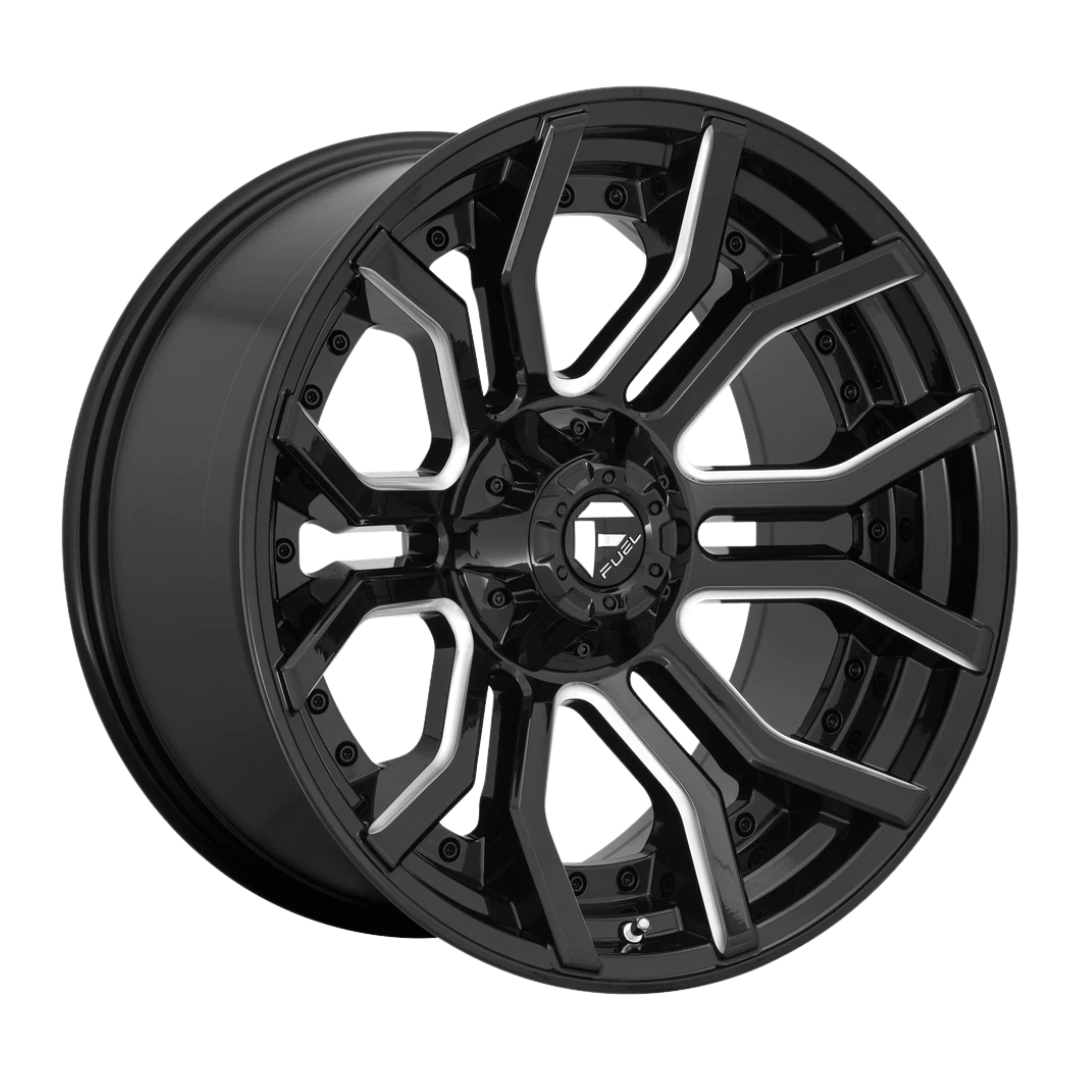 RAGE GLOSSY BLACK MILLED