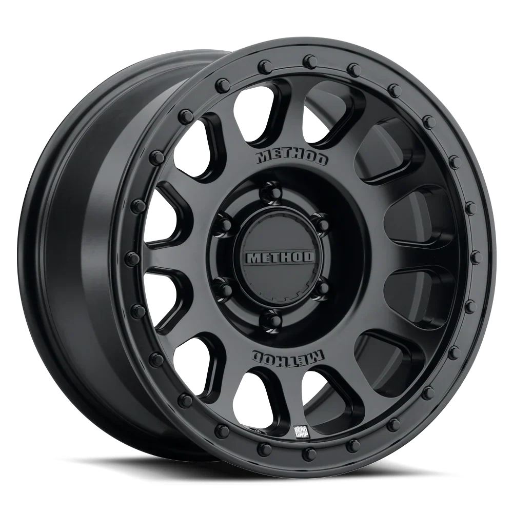 METHOD 709HD MATTE BLACK 17X8.5 6X139.7
