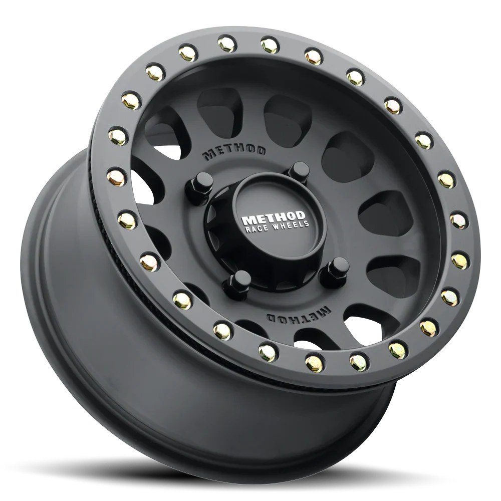 METHOD 401 UTV BEADLOCK MATTE BLACK 15X7 4X136