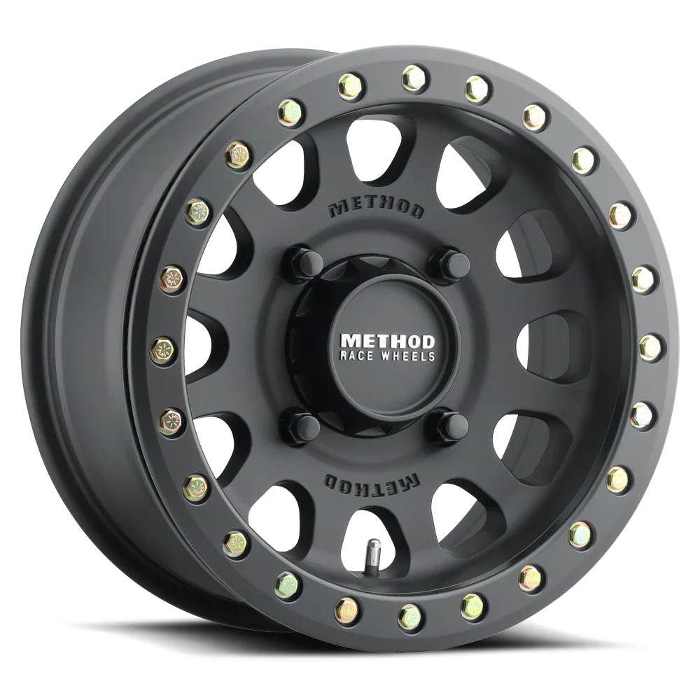METHOD 401 UTV BEADLOCK MATTE BLACK 15X7 4X136