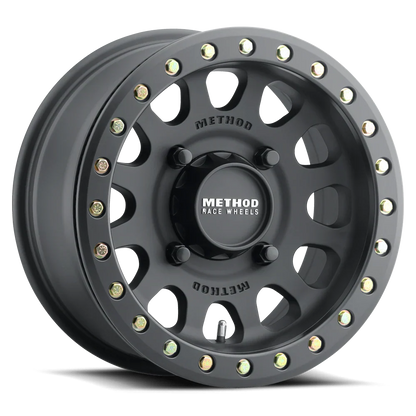 METHOD 401 UTV BEADLOCK MATTE BLACK 15X7 4X136