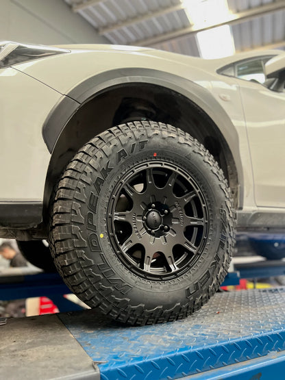 METHOD 502 RALLY MATTE BLACK 5X100 R15
