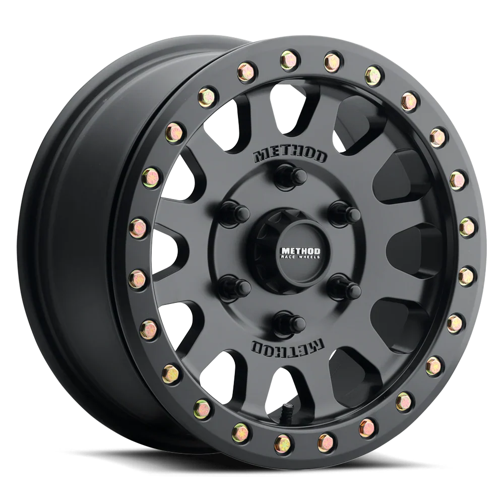 METHOD 401 UTV BEADLOCK MATTE BLACK 15X7 6X139.7